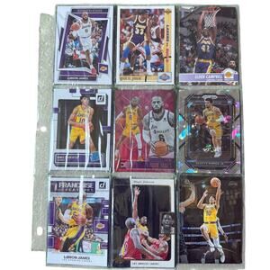 Los Angeles Lakers set of 9 cards